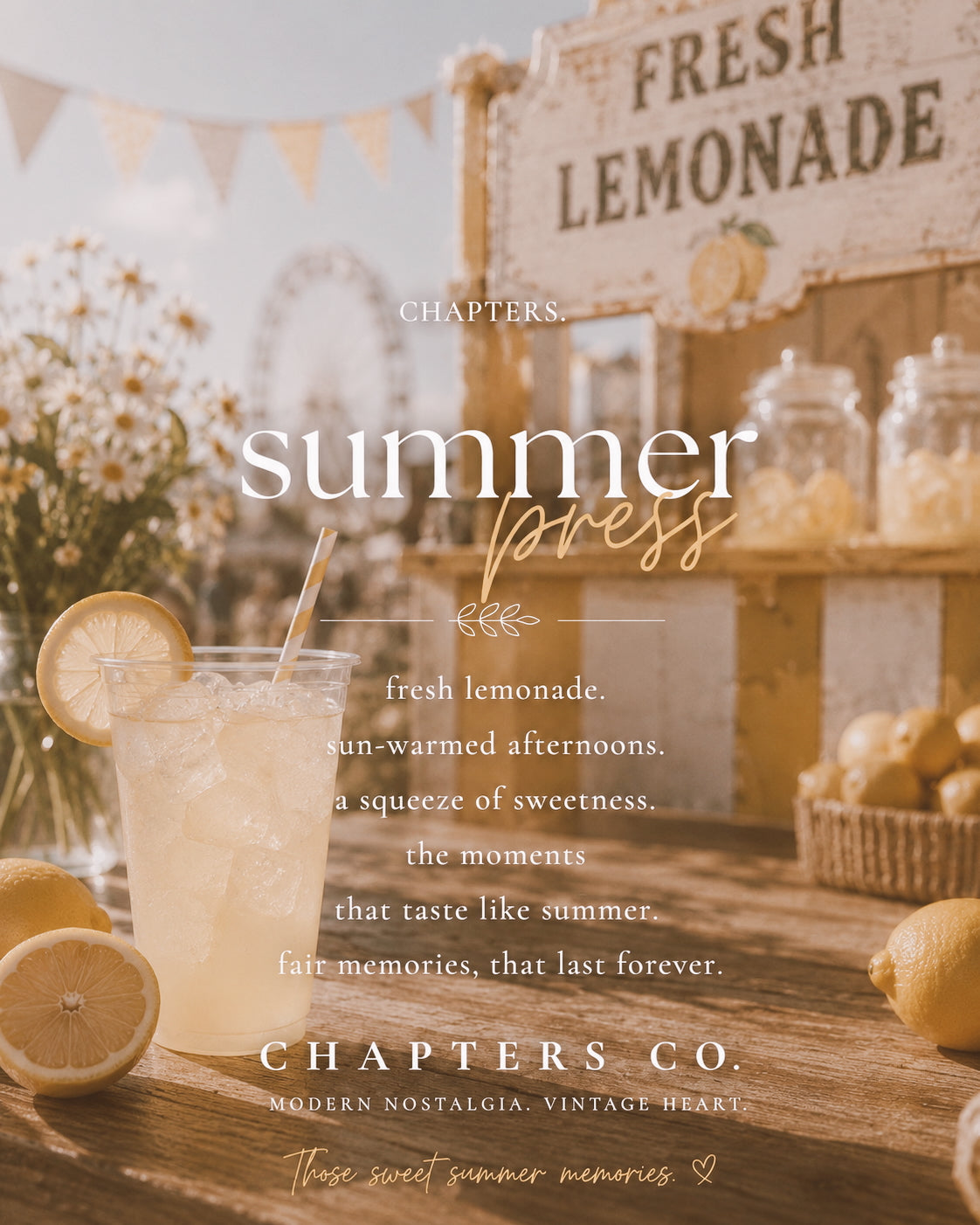 Summer Press Soy Candle