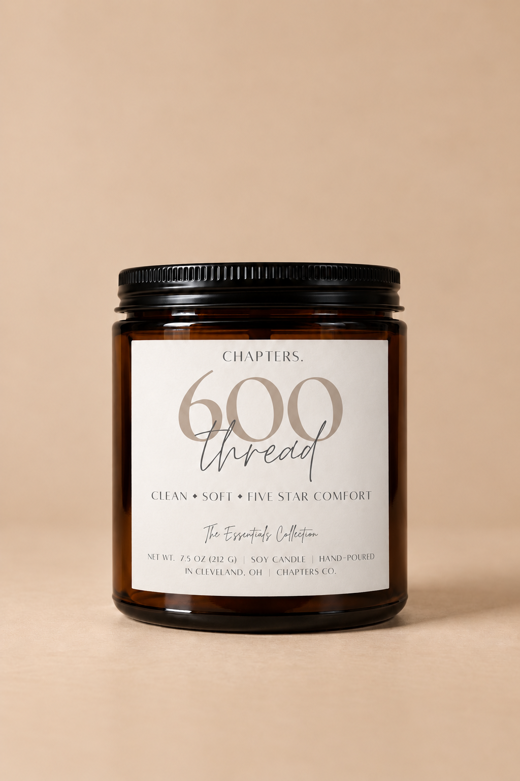 600 Thread Soy Candle