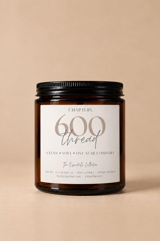600 Thread Soy Candle