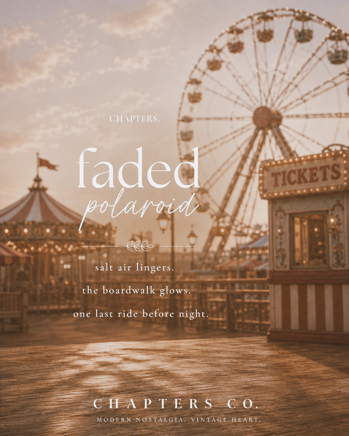 Faded Polaroid Soy Candle