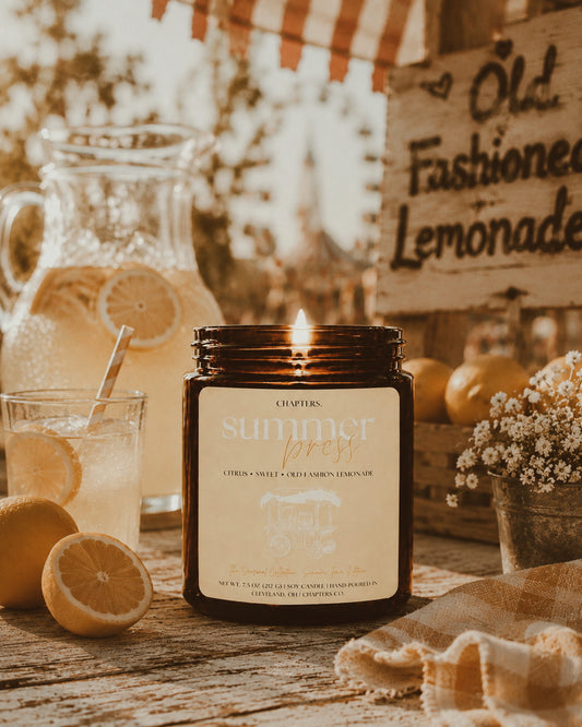 Summer Press Soy Candle