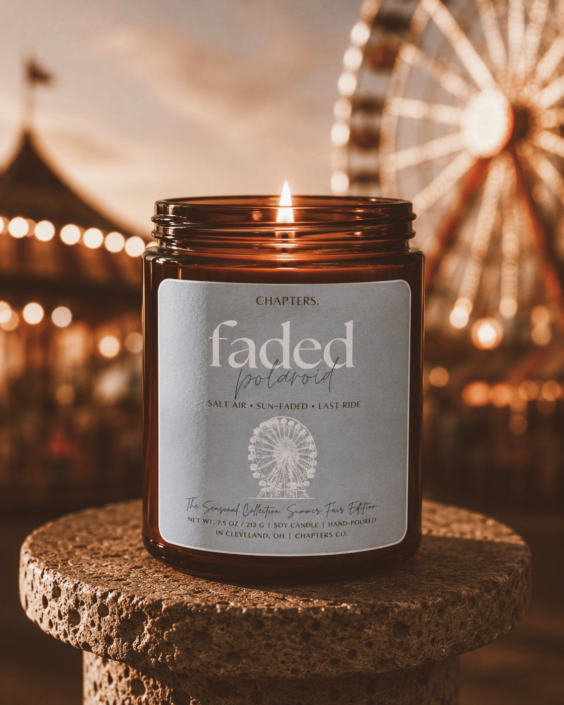 Faded Polaroid Soy Candle