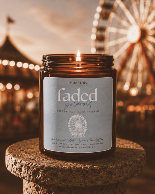 Faded Polaroid Soy Candle