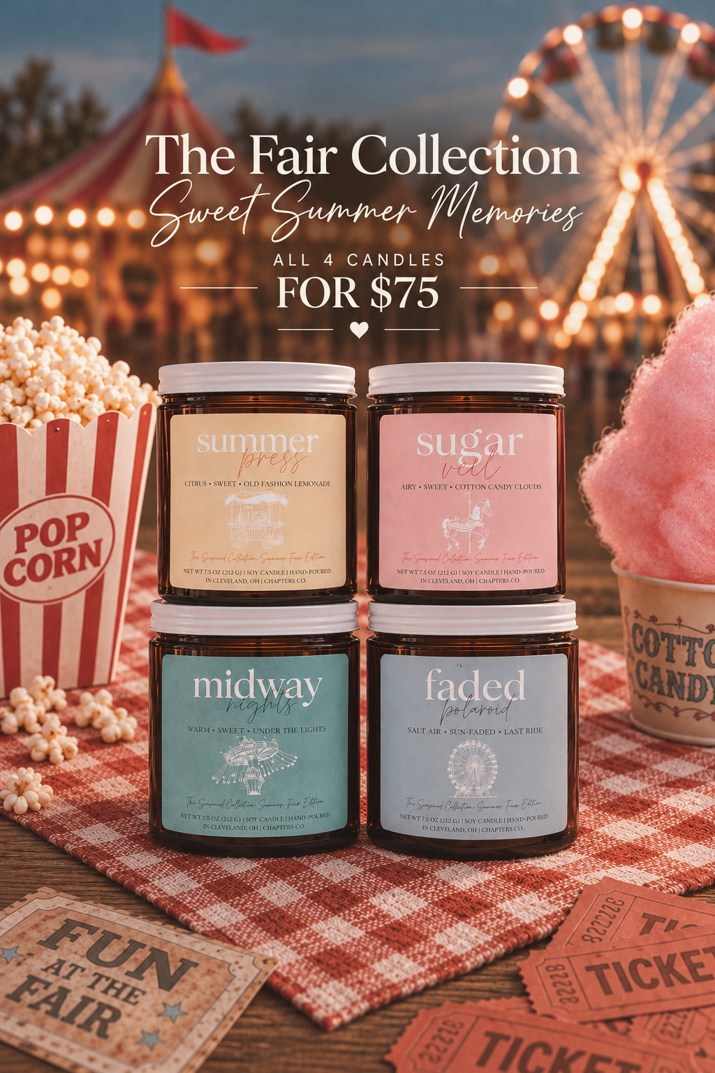 The Fair Collection | 4 Candle Bundle