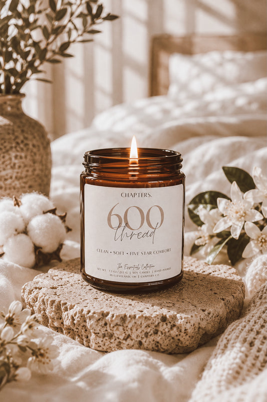 600 Thread Soy Candle
