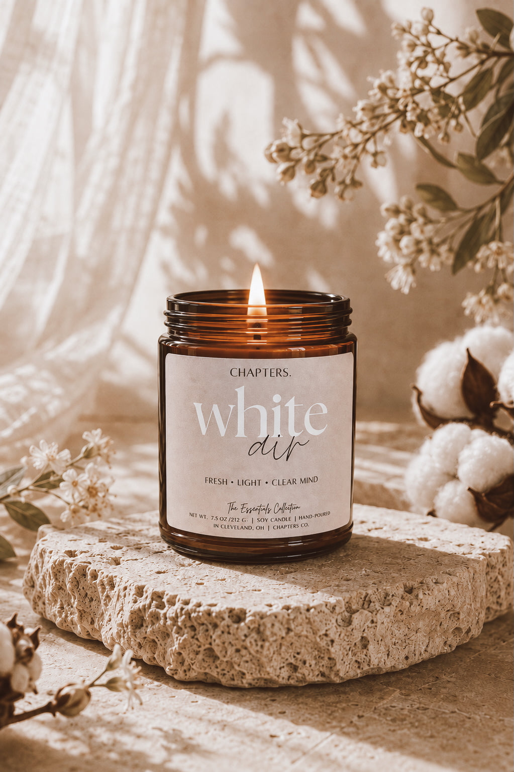 White Air Soy Candle